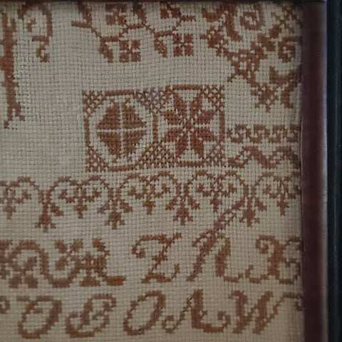 Antique Early Sampler
