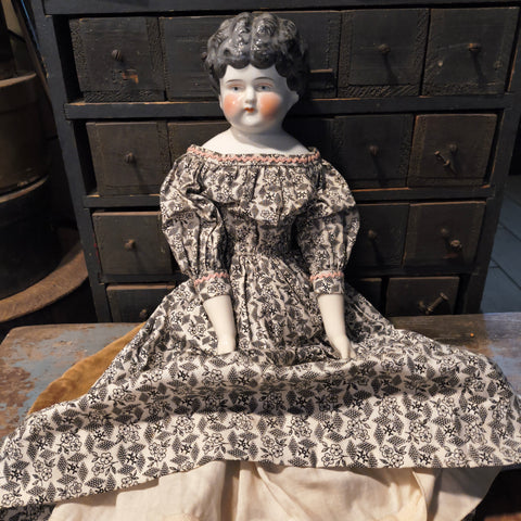 Antique China Doll Head