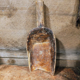 Antique Wooden Scoop with greenery