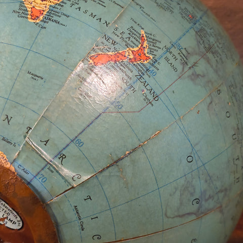 Vintage 1950's Replogle Reference  10 Inch World Globe