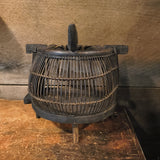 Antique Wooden Bird Cage