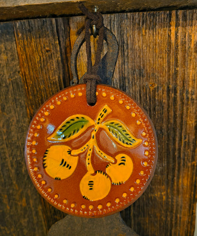 Vintage Redware Ornaments