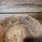 Antique Wooden Bowl