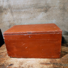 Antique Wooden Keepsakes Box