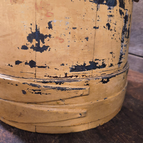 Antique Primitive Wooden Firkin