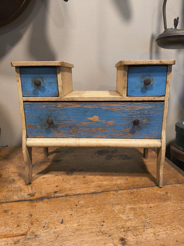 Antique Salesmen Dresser w/ Original Paint