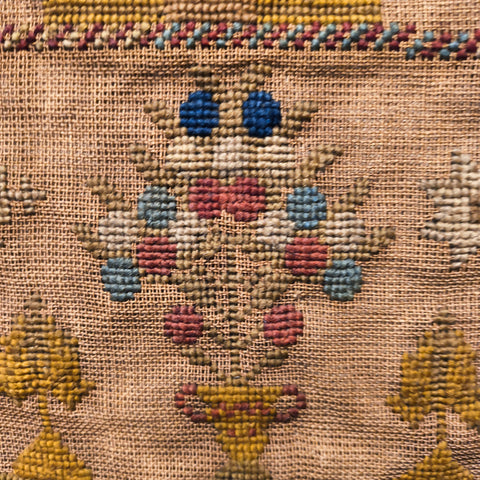 Original Antique Sampler by M.Griffiths age 14