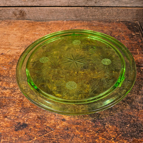 Vintage Sunflower pattern, produced by the Jeannette Glass Company.