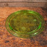 Vintage Sunflower pattern, produced by the Jeannette Glass Company.