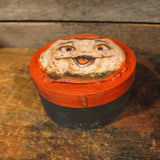 Primitive Wooden Jack-o-Lantern Fall Decor
