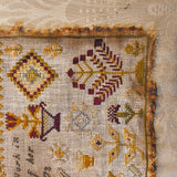 Early Sampler by Ann Watt aged 11 - 1873.