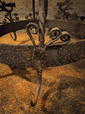 Antique Game Wrought Iron Hook