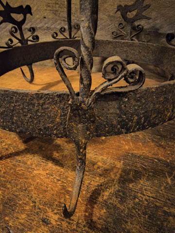 Antique Game Wrought Iron Hook