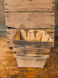 Old Primitive Wooden Berry Basket