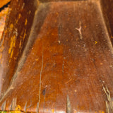 Antique Primitive Wooden Gran Scoop 11"