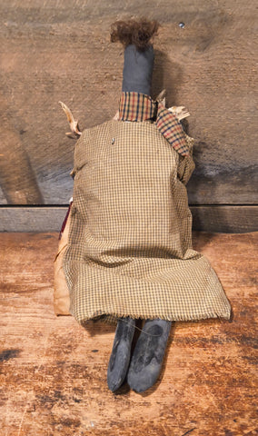 Primitive Folk Art Fall Doll