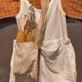 Old Primitive Linen Overalls