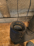 Primitive Make-Do Candle Holder