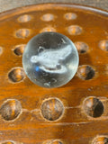 Antique Sulfide German Hen Marble