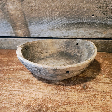 Antique Wooden Bowl