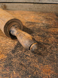 Antique Punched Greater with Wooden rolling pin