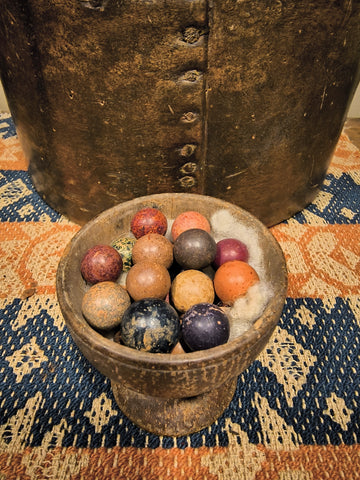 Antique Wooden Treen Goblet