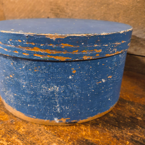 Antique Primitive Wooden Grain Box