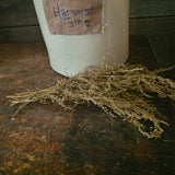 Antique Stoneware Crock Jar W/ Sweet Annie