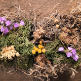 Primitive Dried Flower Wreath