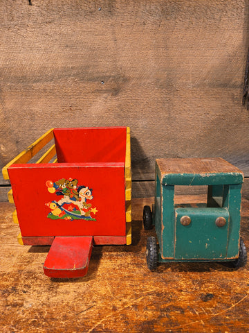 Vintage Wooden Truck