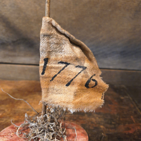 Primitive Handmade Flag