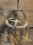 Antique wrought iron game hook