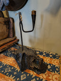 Antique Primitive Rush, Candle Lighting