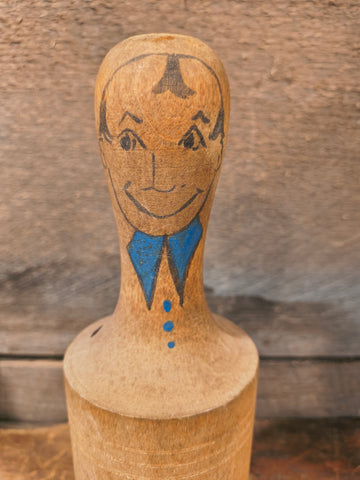 Vintage Wooden Kitchen Tool Stomper