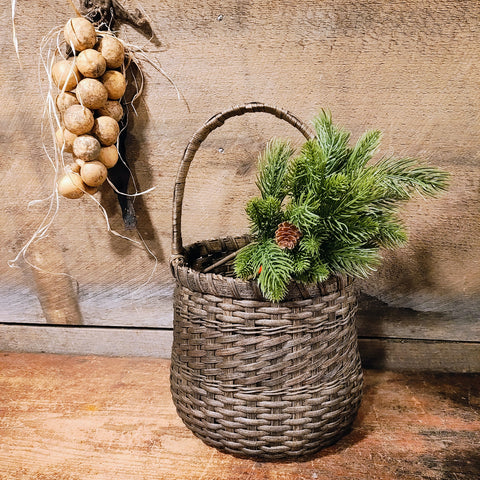 Vintage Wooden Basket