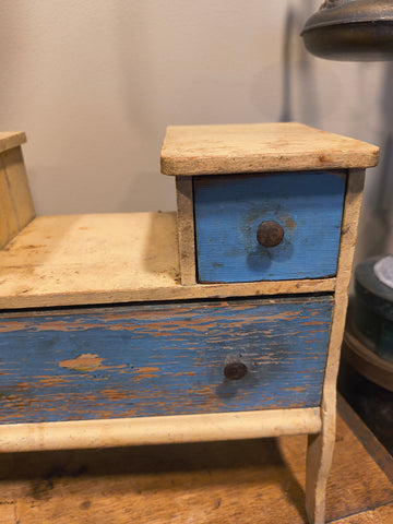 Antique Salesmen Dresser w/ Original Paint