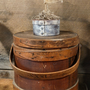 Antique Wooden Firkin