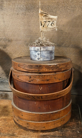 Antique Wooden Firkin