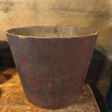 Antique Primitive Indurated Fiber Wash Bucket