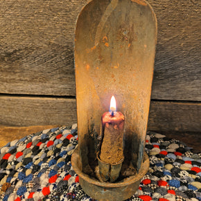 Vintage Metal Candle Holder