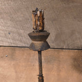 Primitive Make-Do Candle Holder