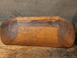 Antique Wooden Bowl Holder
