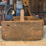 Antique Wooden Tool Caddy