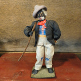 Antique Folk Art Primitive Doll of Man