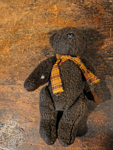 Primitive Chocolate Teddy Bear