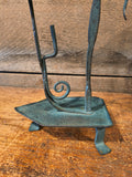 Primitive Metal Candle Holder