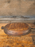Primitive Vintage Wooden Trencher