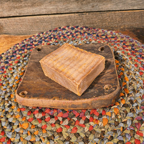 Antique Wooden Make-Do Soap Holder
