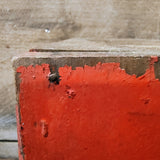 Vintage primitive cabinet with 6 drawers