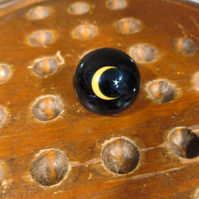 Antique David P Salazar Moon & Stars Handmade Marble